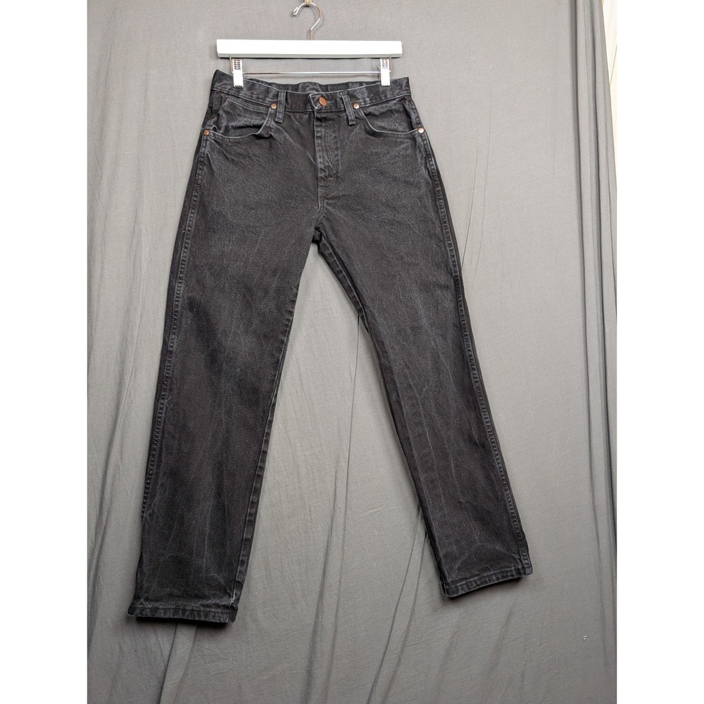 Wrangler Men's Black Straight Leg Jeans Size 29 X 30